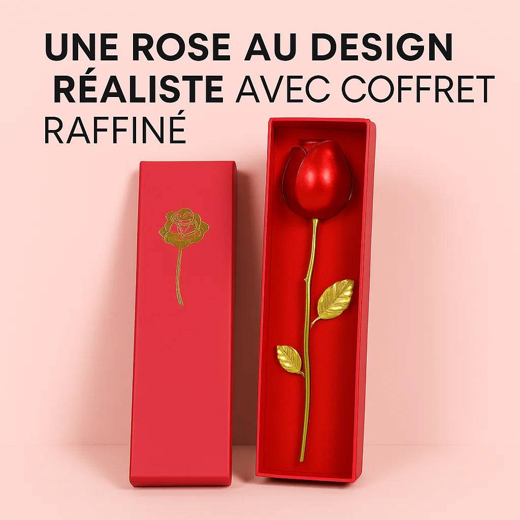 Coffret Rose Éternelle Prestige - Le Cadeau Inoubliable