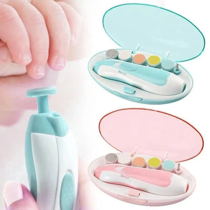 Coupez et limez les ongles de bébé en toute sécurité grâce à notre kit électrique,silencieux et doux.