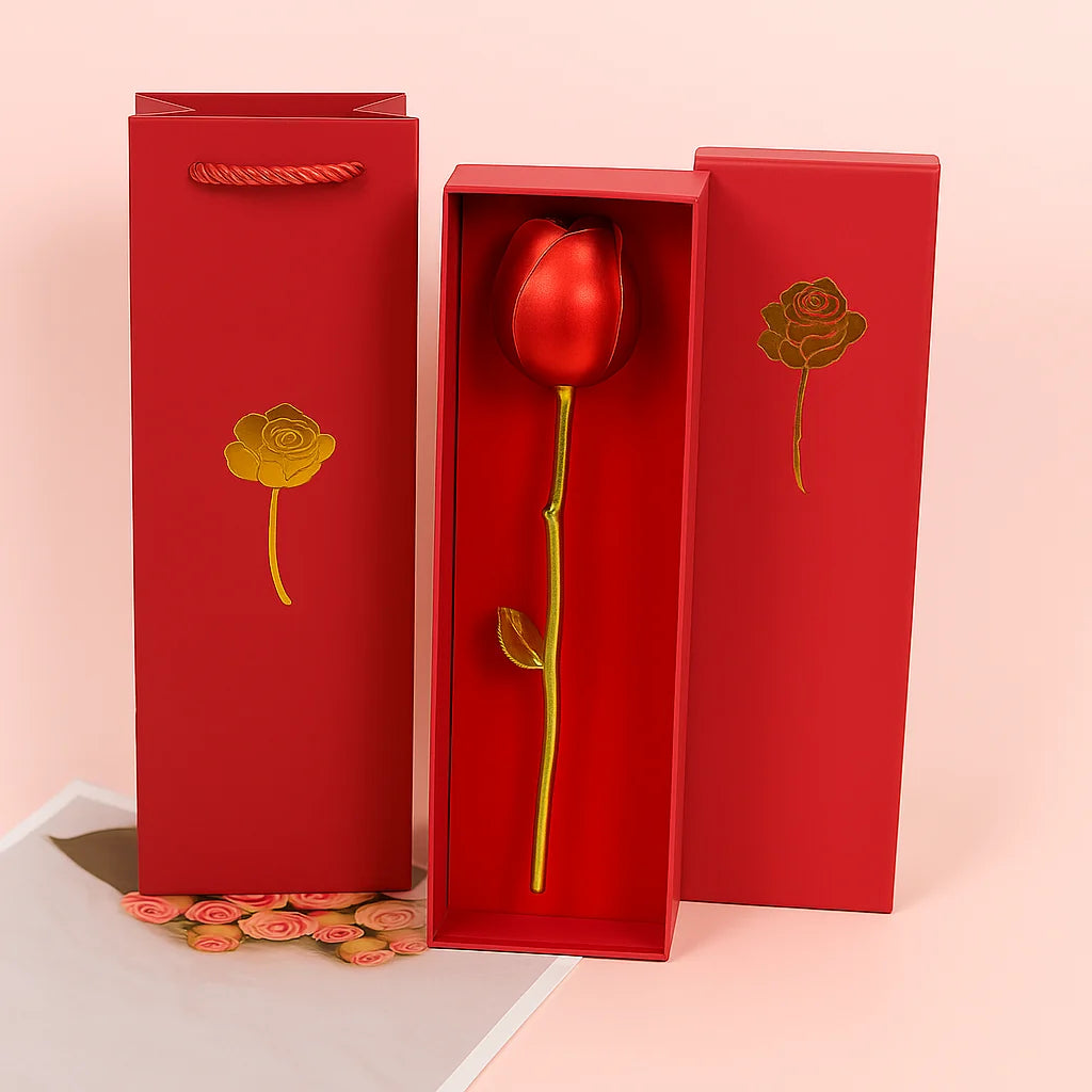 Coffret Rose Éternelle Prestige - Le Cadeau Inoubliable
