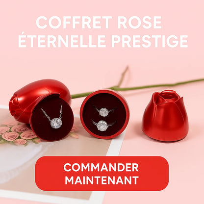 Coffret Rose Éternelle Prestige - Le Cadeau Inoubliable