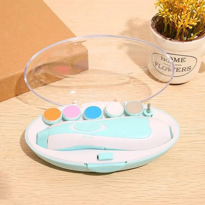 Coupez et limez les ongles de bébé en toute sécurité grâce à notre kit électrique,silencieux et doux.