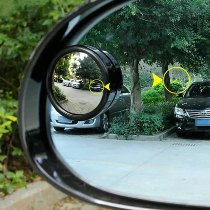 2 pièces de rétroviseurs d'angle mort réglables à 360°